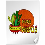 Cactus - free hugs Canvas 36  x 48  