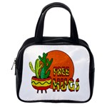 Cactus - free hugs Classic Handbags (One Side)