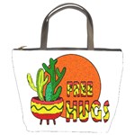 Cactus - free hugs Bucket Bags