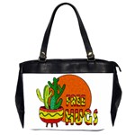 Cactus - free hugs Office Handbags (2 Sides) 