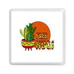 Cactus - free hugs Memory Card Reader (Square) 