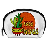 Cactus - free hugs Accessory Pouches (Large) 