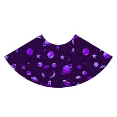 Space Pattern Mini Skirt by ValentinaDesign
