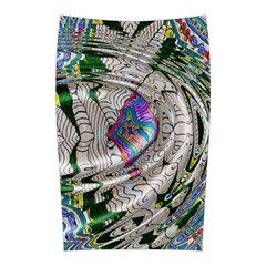 Water Ripple Design Background Wallpaper Of Water Ripples Applied To A Kaleidoscope Pattern Velvet Midi Pencil Skirt by BangZart
