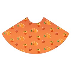 Peach Fruit Pattern Mini Flare Skirt by paulaoliveiradesign