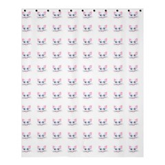 Pink Cute Cat Pattern Shower Curtain 60  X 72  (medium)  by paulaoliveiradesign