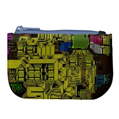 Technology Circuit Board Large Coin Purse by BangZart