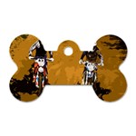 Motorsport  Dog Tag Bone (Two Sides)