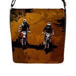 Motorsport  Flap Messenger Bag (L) 