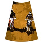 Motorsport  Full Length Maxi Skirt