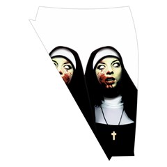 Horror Nuns Midi Wrap Pencil Skirt by Valentinaart