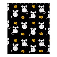 Cute Mouse Pattern Shower Curtain 60  X 72  (medium)  by Valentinaart