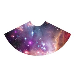 Galaxy Space Star Light Purple A-line Skater Skirt by Mariart