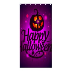 Happy Ghost Halloween Shower Curtain 36  X 72  (stall)  by Alisyart