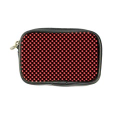 Sexy Red And Black Polka Dot Coin Purse by PodArtist