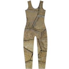 Brick Wall Stone Kennedy Onepiece Catsuit by Celenk