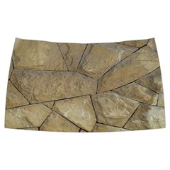 Brick Wall Stone Kennedy Folding Skater Skirt by Celenk