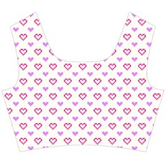 Pixel Hearts Long Sleeve Crop Top & Bodycon Skirt Set by jumpercat