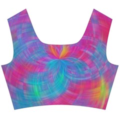 Abstract Fantastic Fractal Gradient Long Sleeve Crop Top & Bodycon Skirt Set by BangZart