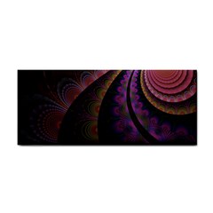 Fractal Colorful Pattern Spiral Cosmetic Storage Cases by Celenk
