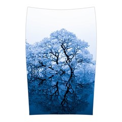 Nature Inspiration Trees Blue Midi Pencil Skirt by Celenk
