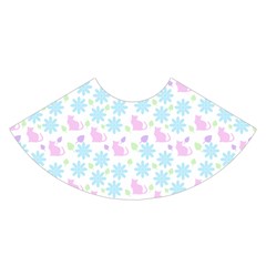 Cats And Flowers Mini Skirt