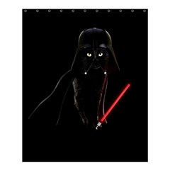 Darth Vader Cat Shower Curtain 60  X 72  (medium)  by Valentinaart