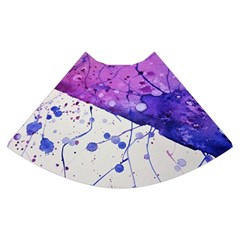 Art Painting Abstract Spots High Waist Skirt by Nexatart