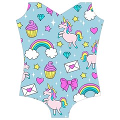 Cute Unicorn Pattern Princess Tank Leotard  by Valentinaart