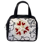 Love Love hearts Classic Handbags (One Side)