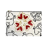 Love Love hearts Cosmetic Bag (Large) 