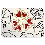 Love Love Hearts Large Doormat 