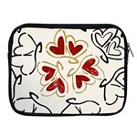 Love Love Hearts Apple iPad 2/3/4 Zipper Cases