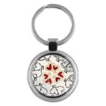 Love Love Hearts Key Chains (Round)  Front