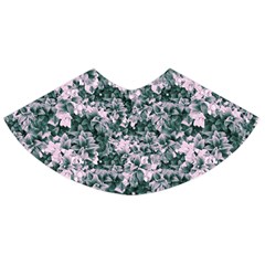 Floral Collage Pattern Skater Skirt by dflcprints