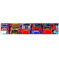 Colorful Toy Racing Cars Large Flano Scarf  by FunnyCow