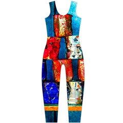 Soup Cans   After The Lunch One Piece Catsuit by FunnyCow