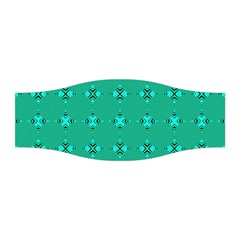 Modern Bold Geometric Green Circles Sm Stretchable Headband by BrightVibesDesign