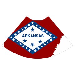 Flag Map Of Arkansas High Waist Skirt by abbeyz71