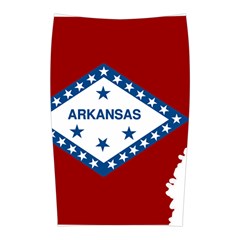 Flag Map Of Arkansas Velvet Midi Pencil Skirt by abbeyz71