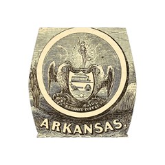 State Seal Of Arkansas, 1853 Bodycon Skirt by abbeyz71