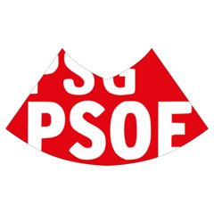Socialists  Party Of Galicia Logo Velvet Flared Midi Skirt by abbeyz71