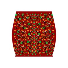 Christmas Time With Santas Helpers Bodycon Skirt by pepitasart