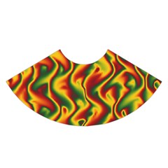 Reggae Smoky Waves  Mini Skirt by Seashineswimwear