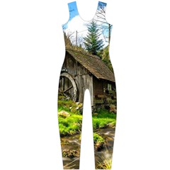 Landscape # 3 The Shed One Piece Catsuit by ArtworkByPatrick