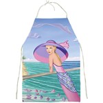 Palm Beach Purple Fine Art Sharon Tatem Fashion Apparel and Products Full Print Apron