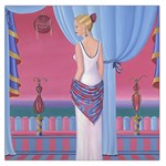 Palm Beach Perfume Art Collection Large Satin Scarf (Square)
