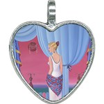 Palm Beach Perfume Art Collection Heart Necklace
