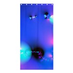 Love In Action, Pink, Purple, Blue Heartbeat Shower Curtain 36  x 72  (Stall) 