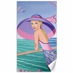 Palm Beach Purple, Fine Art Printed Product, Wearable art, Sharon Tatem Fashion,Apparel and Products Canvas 40  x 72 